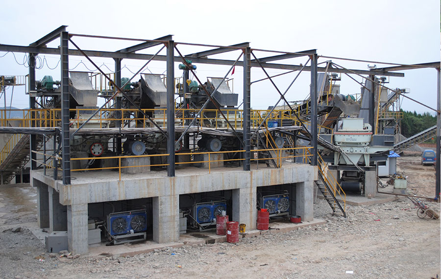 破碎生產(chǎn)現(xiàn)場(chǎng)